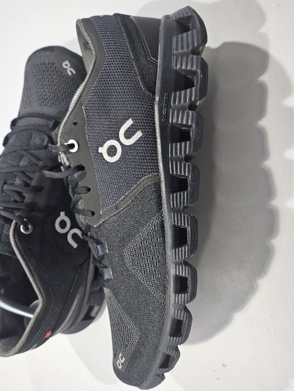 ON RUNNING CLOUD X ATHLETIC SHOES BLACK/ASPHALT MEN'S SIZE 10 - Picture 11 of 14